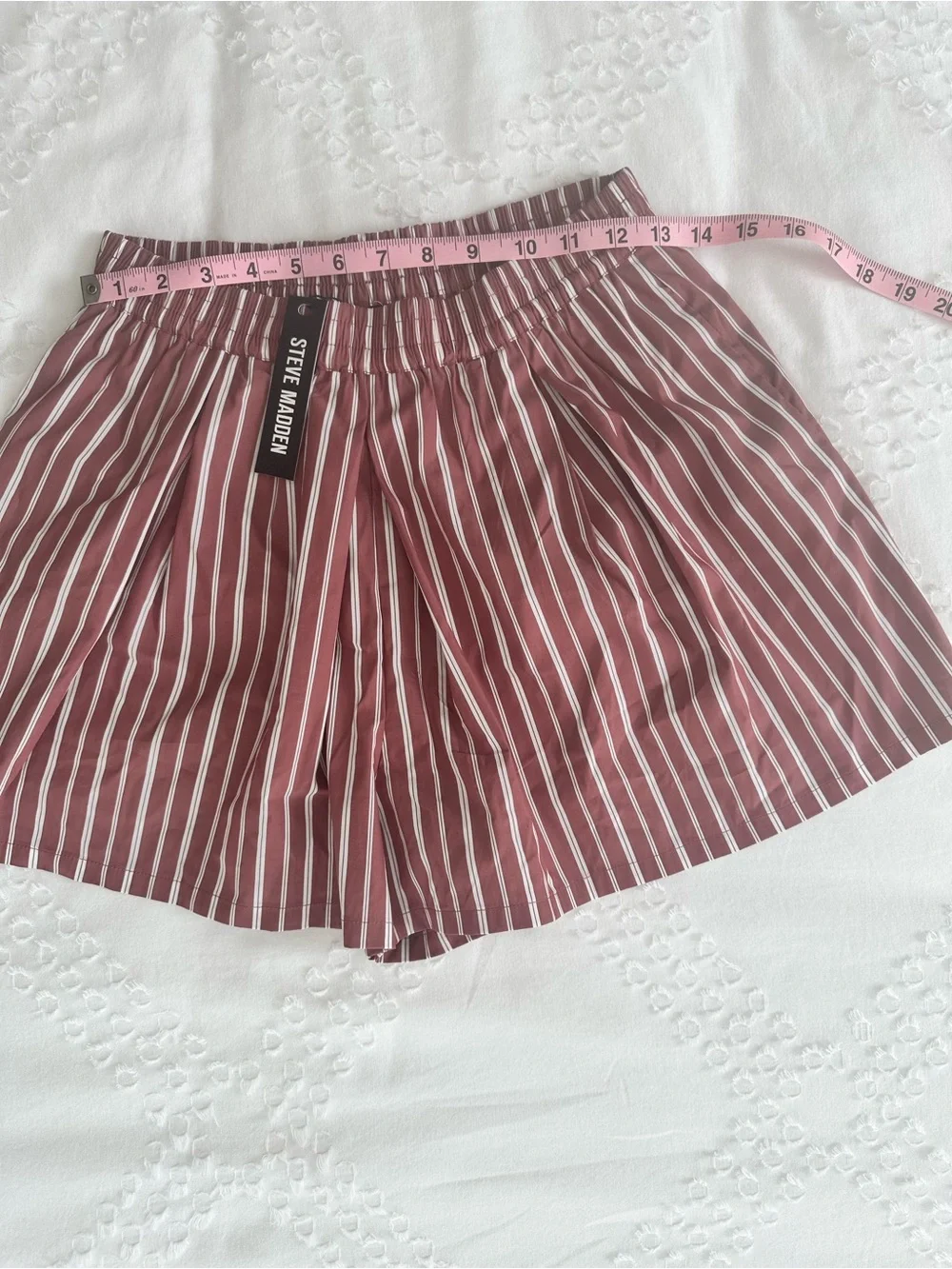 Steve Madden Aliza Top and Malena Shorts Matching Set in Dusty Brick